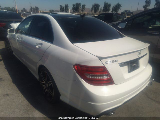 Photo 2 VIN: WDDGF5HB7ER319789 - MERCEDES-BENZ C-CLASS 