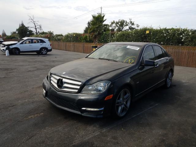 Photo 1 VIN: WDDGF5HB9CR208626 - MERCEDES-BENZ C 350 