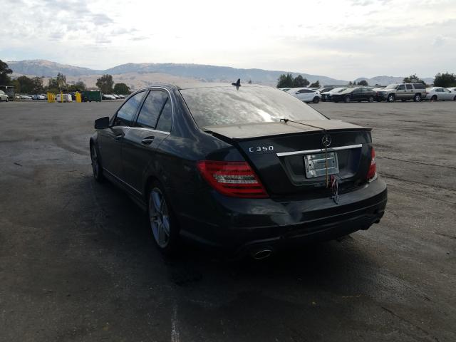 Photo 2 VIN: WDDGF5HB9CR208626 - MERCEDES-BENZ C 350 