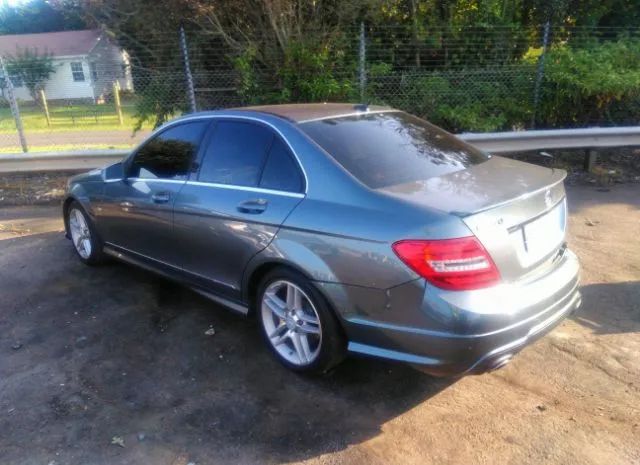 Photo 2 VIN: WDDGF5HBXCA670224 - MERCEDES-BENZ C-CLASS 