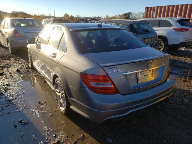 Photo 2 VIN: WDDGF5HBXCR239061 - MERCEDES-BENZ C 350 