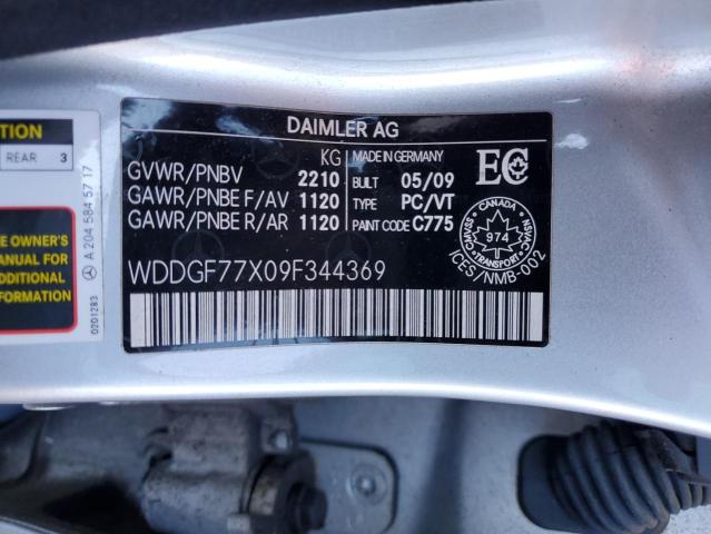 Photo 11 VIN: WDDGF77X09F344369 - MERCEDES-BENZ C 63 AMG 