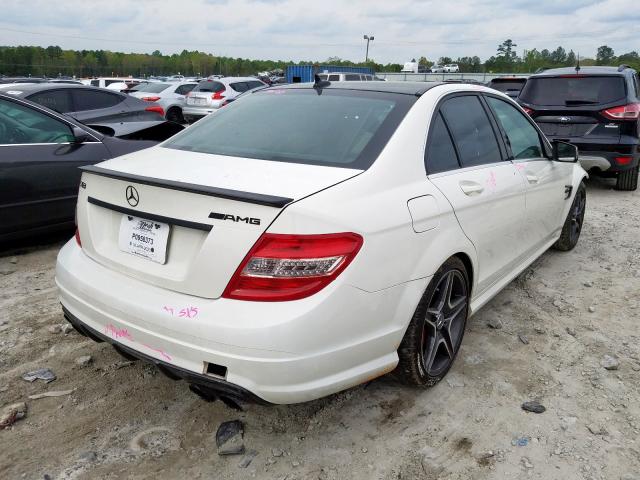 Photo 3 VIN: WDDGF7HB0AF452742 - MERCEDES-BENZ C 63 AMG 