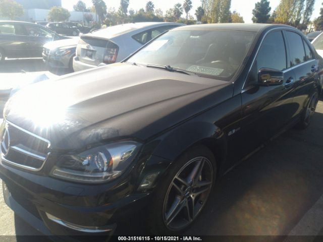 Photo 1 VIN: WDDGF7HB0CA658031 - MERCEDES-BENZ C-CLASS 