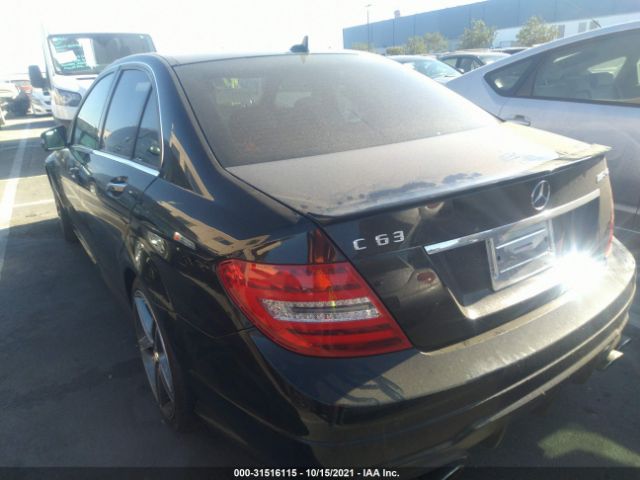 Photo 2 VIN: WDDGF7HB0CA658031 - MERCEDES-BENZ C-CLASS 