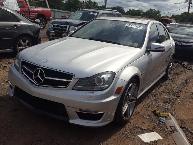 Photo 1 VIN: WDDGF7HB2CA617979 - MERCEDES-BENZ C 63 AMG 