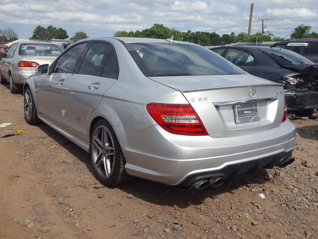 Photo 2 VIN: WDDGF7HB2CA617979 - MERCEDES-BENZ C 63 AMG 