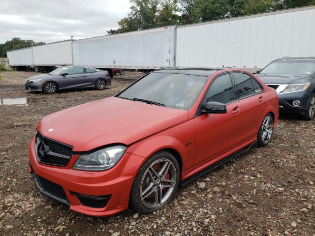 Photo 1 VIN: WDDGF7HB2DA835891 - MERCEDES-BENZ C 63 AMG 