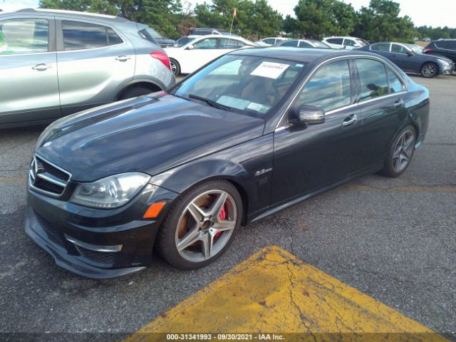 Photo 1 VIN: WDDGF7HB2DA866560 - MERCEDES-BENZ C 63 AMG 