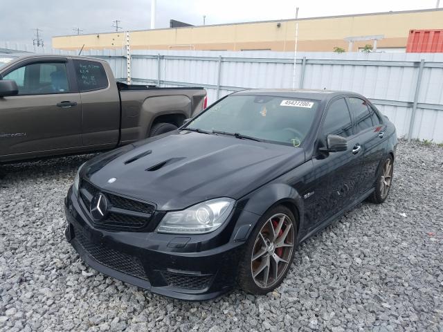 Photo 1 VIN: WDDGF7HB2EG223009 - MERCEDES-BENZ C 63 AMG 