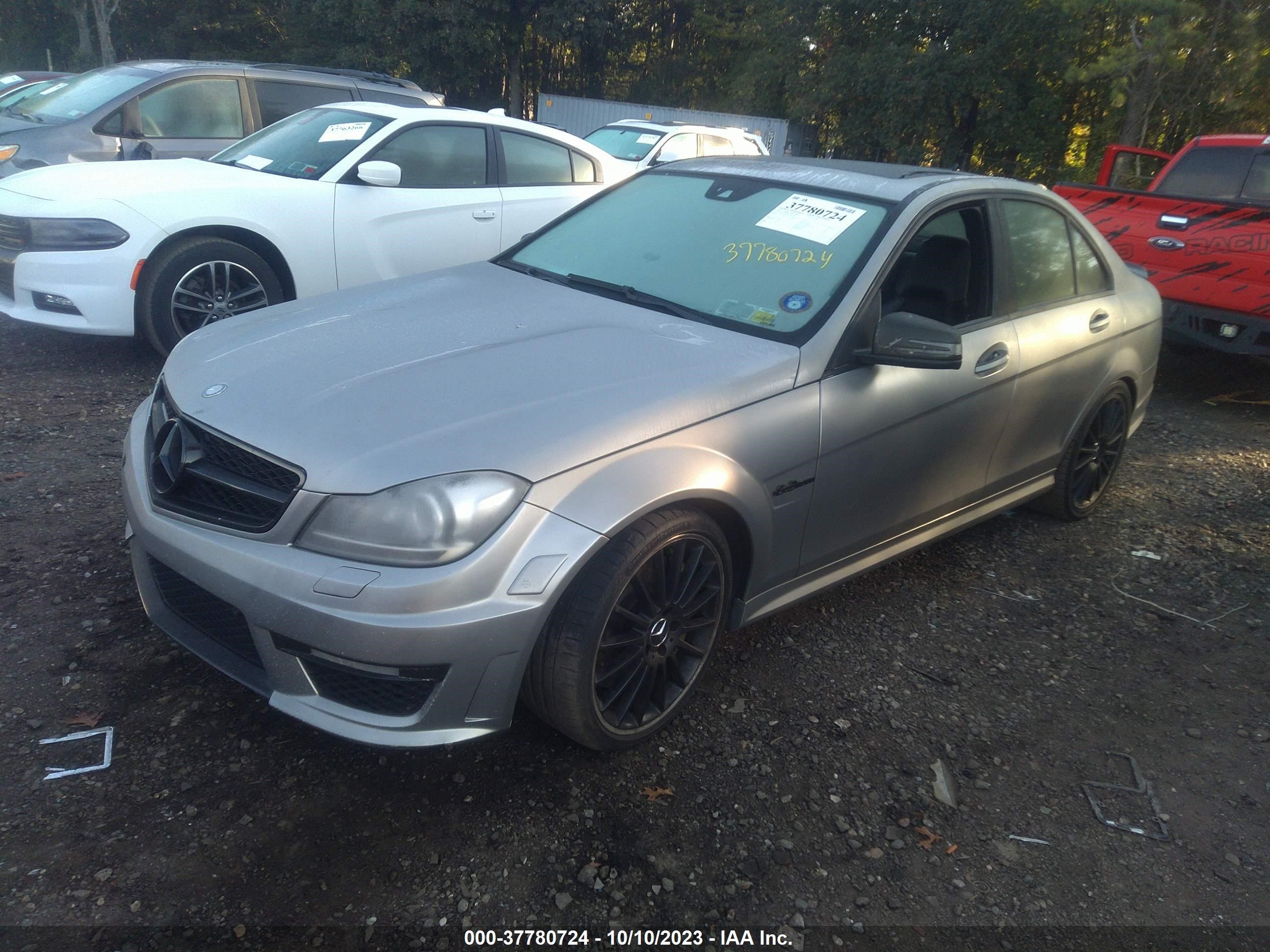 Photo 1 VIN: WDDGF7HB6CA605494 - MERCEDES-BENZ C-KLASSE 