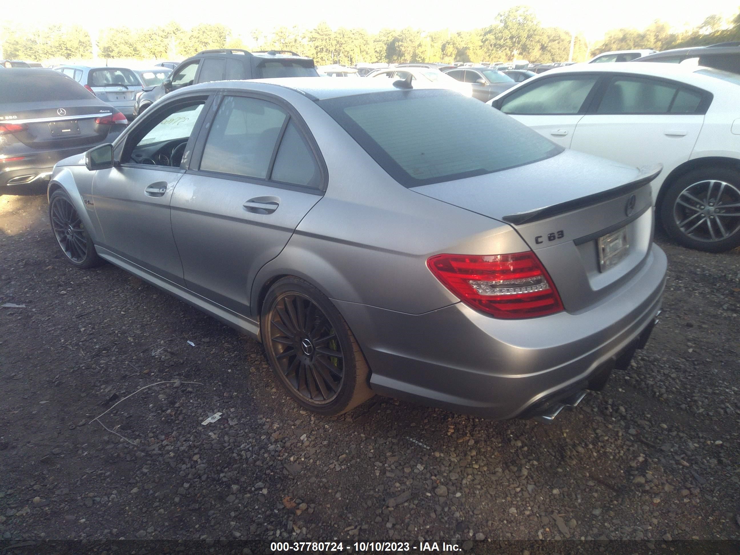 Photo 2 VIN: WDDGF7HB6CA605494 - MERCEDES-BENZ C-KLASSE 