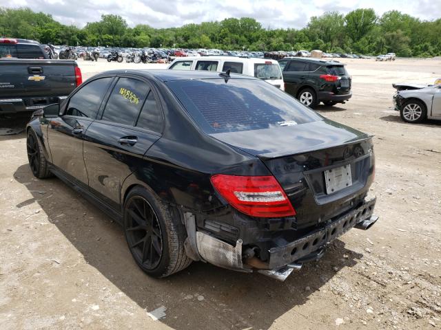 Photo 2 VIN: WDDGF7HB7CA699966 - MERCEDES-BENZ C 63 AMG 