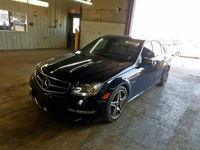 Photo 1 VIN: WDDGF7HB8DA748402 - MERCEDES-BENZ C 63 AMG 