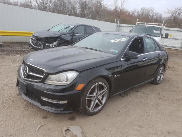 Photo 1 VIN: WDDGF7HB9EA936847 - MERCEDES-BENZ C 63 AMG 