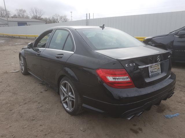 Photo 2 VIN: WDDGF7HB9EA936847 - MERCEDES-BENZ C 63 AMG 