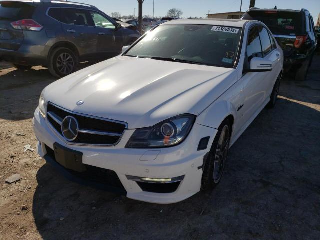 Photo 1 VIN: WDDGF7HBXDA753617 - MERCEDES-BENZ C 63 AMG 