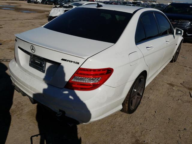 Photo 3 VIN: WDDGF7HBXDA753617 - MERCEDES-BENZ C 63 AMG 