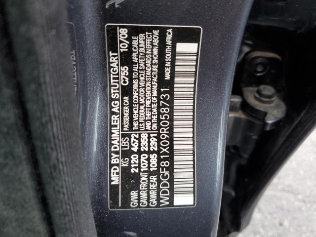 Photo 11 VIN: WDDGF81X09R058731 - MERCEDES-BENZ C 300 4MAT 