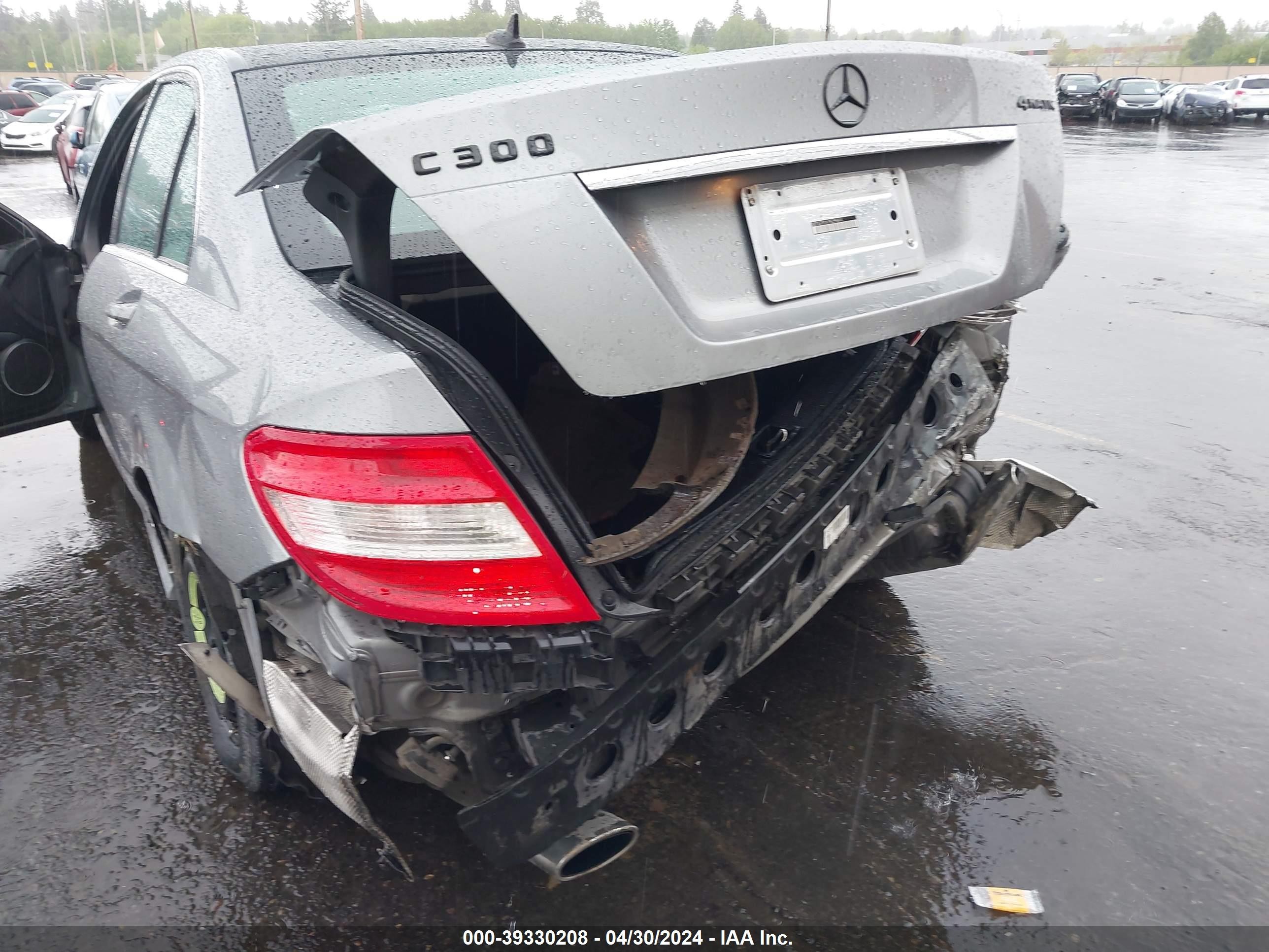 Photo 5 VIN: WDDGF81X19F259894 - MERCEDES-BENZ C-KLASSE 