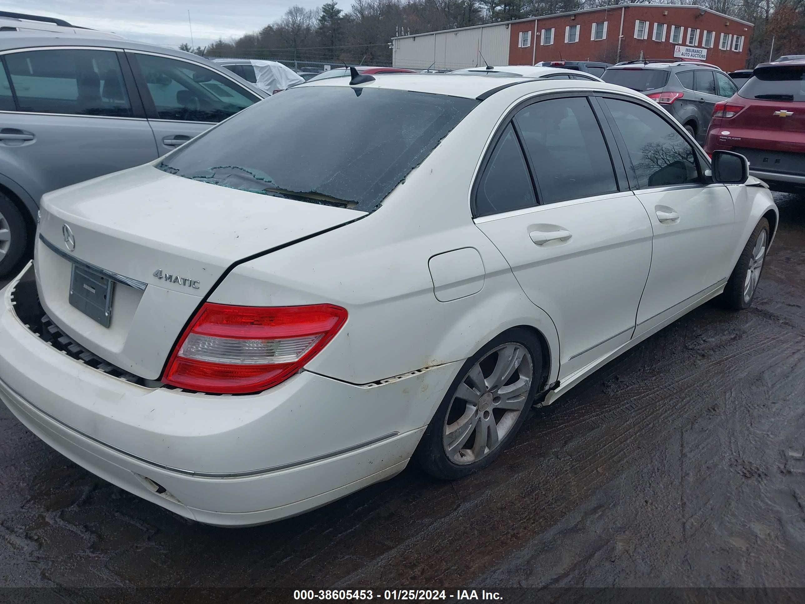 Photo 3 VIN: WDDGF81X19F276663 - MERCEDES-BENZ C-KLASSE 