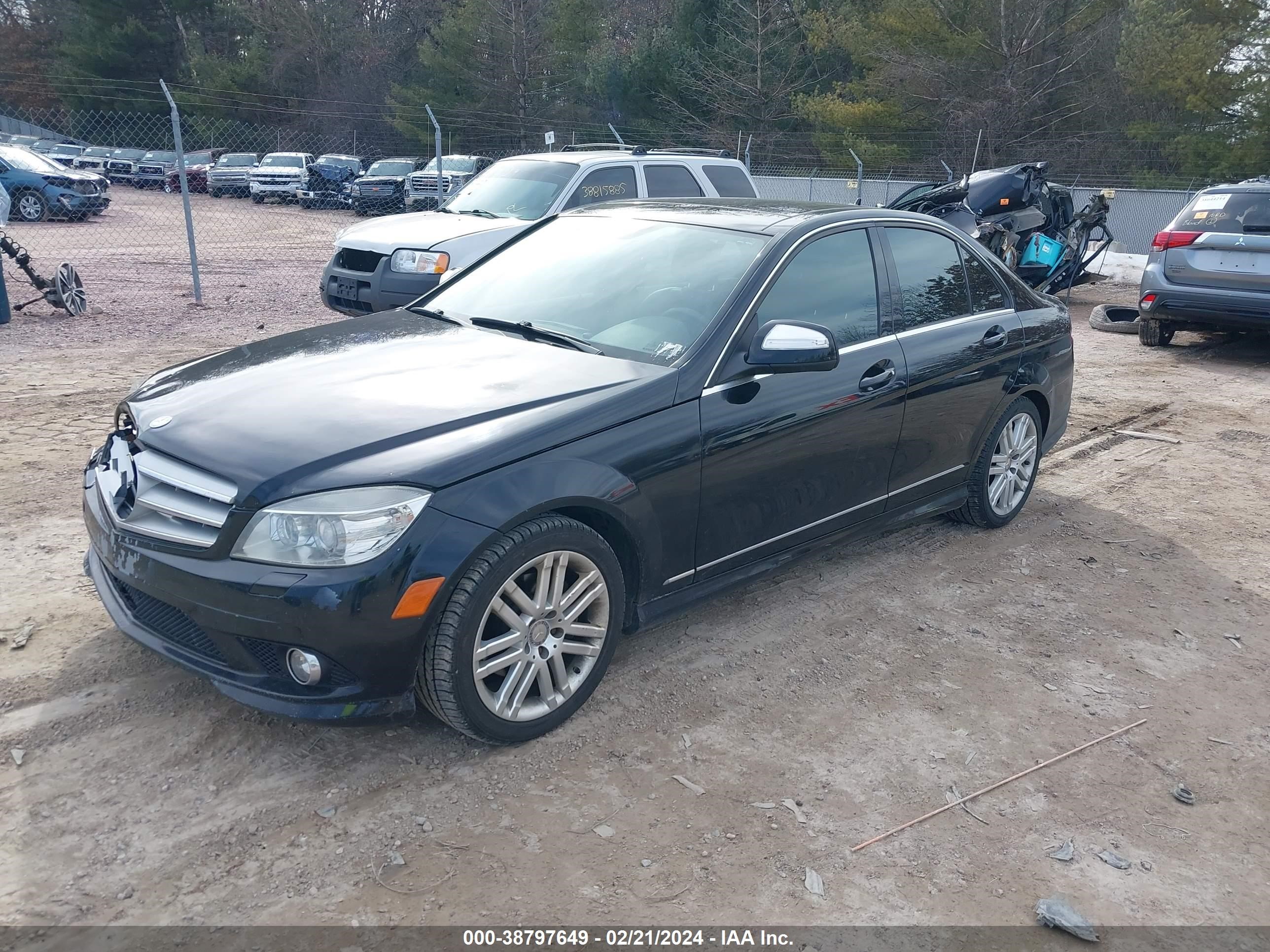 Photo 1 VIN: WDDGF81X28F051859 - MERCEDES-BENZ C-KLASSE 