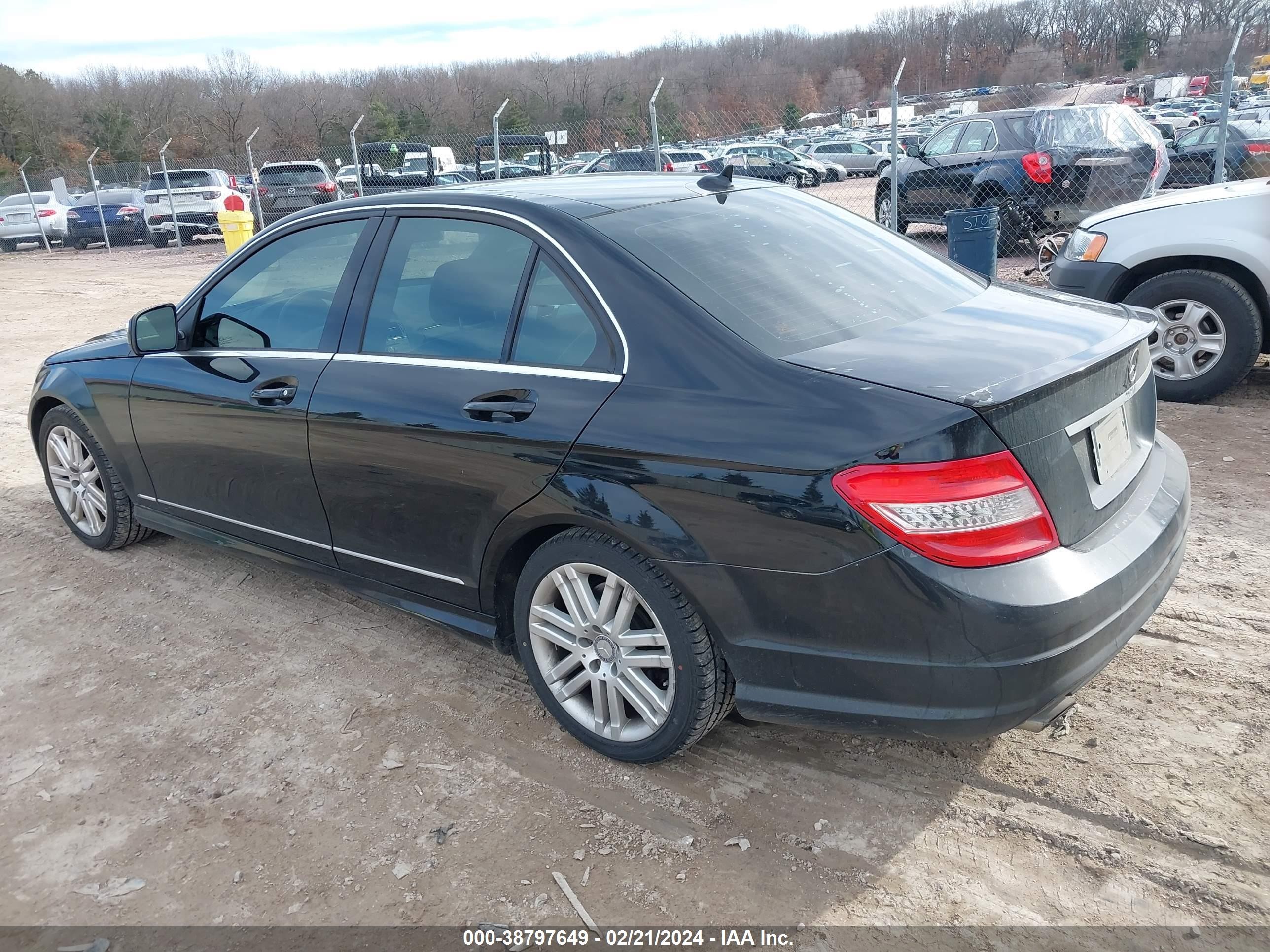 Photo 2 VIN: WDDGF81X28F051859 - MERCEDES-BENZ C-KLASSE 