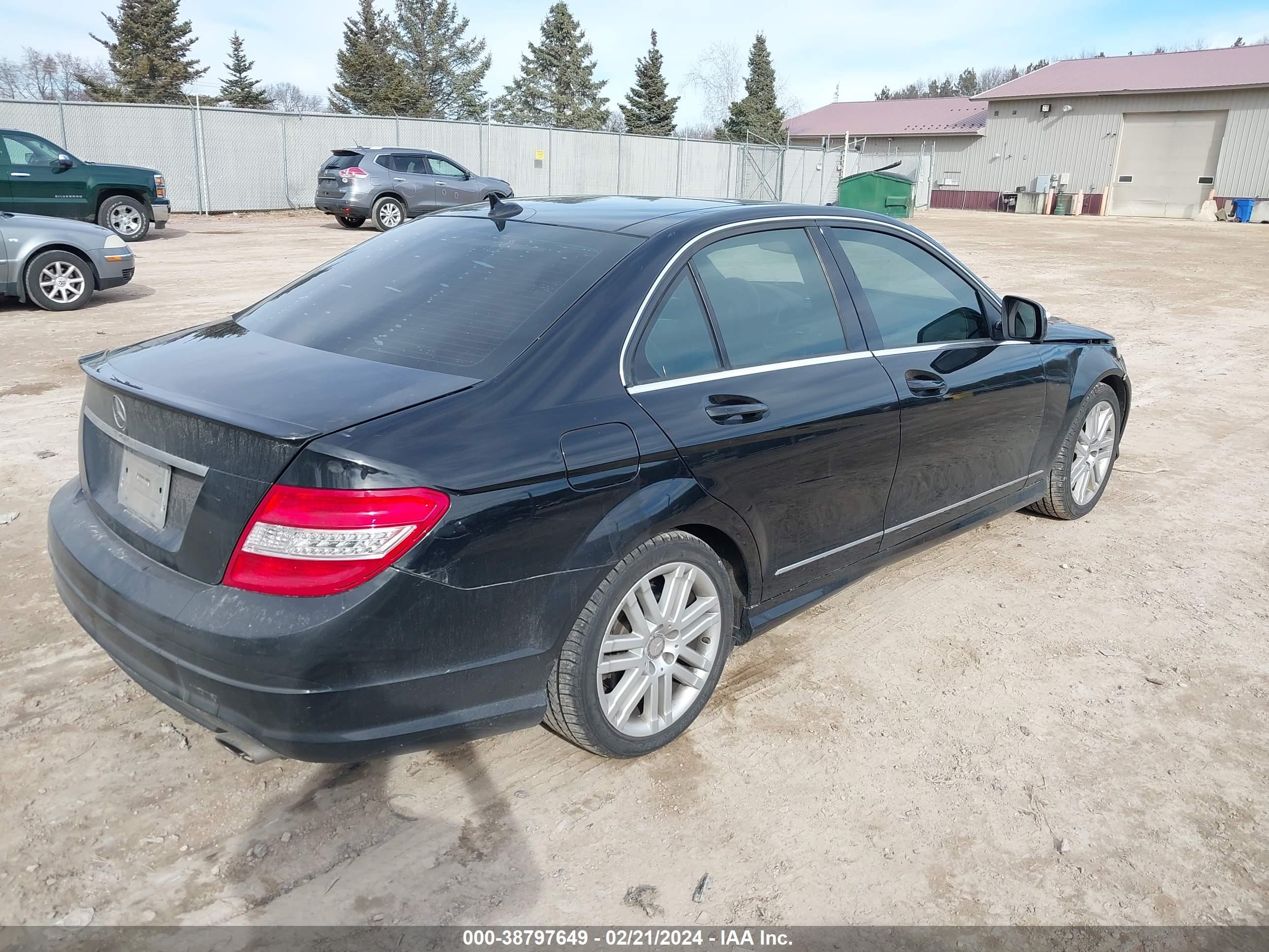 Photo 3 VIN: WDDGF81X28F051859 - MERCEDES-BENZ C-KLASSE 