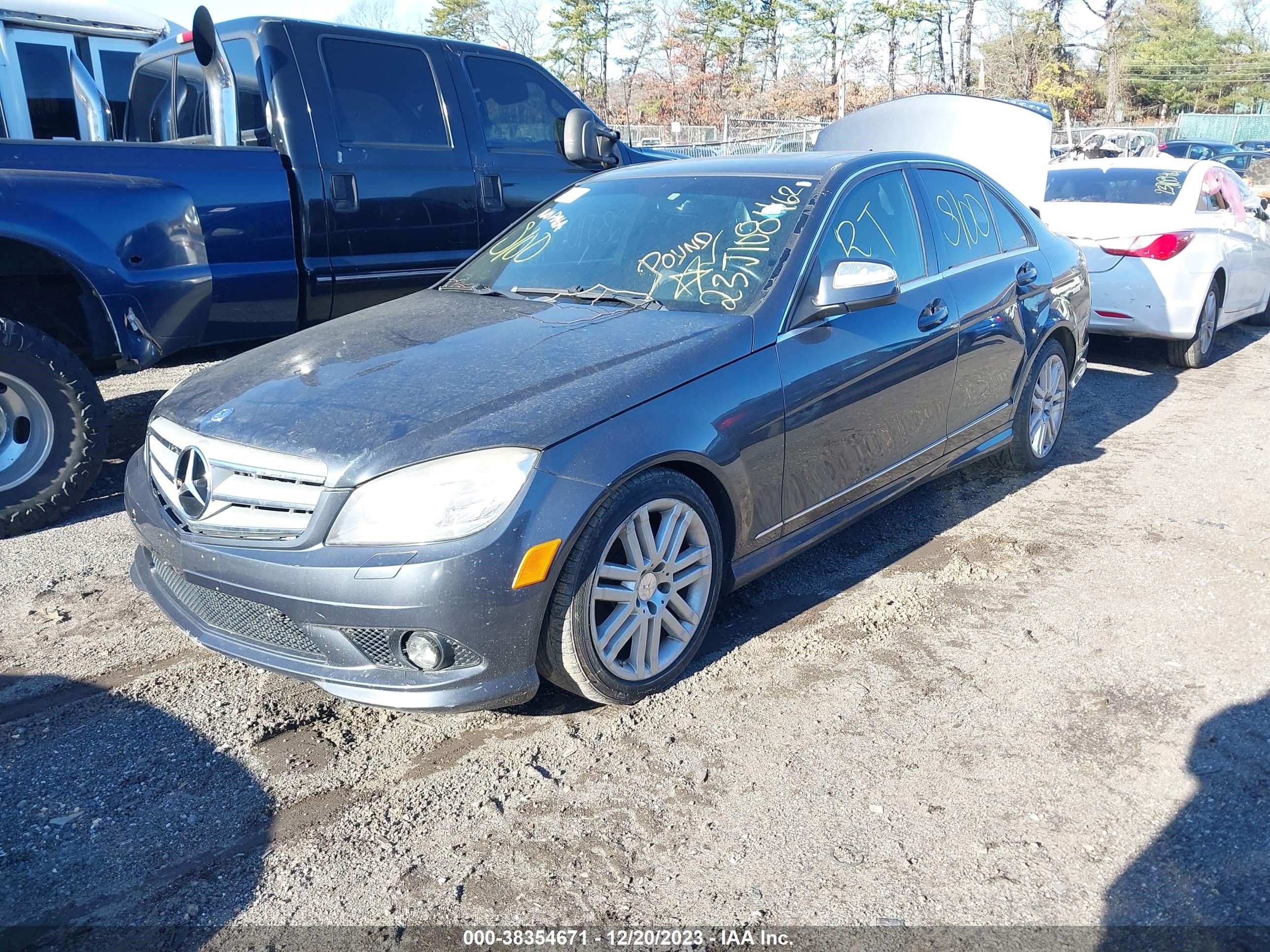 Photo 1 VIN: WDDGF81X29R082545 - MERCEDES-BENZ C-KLASSE 