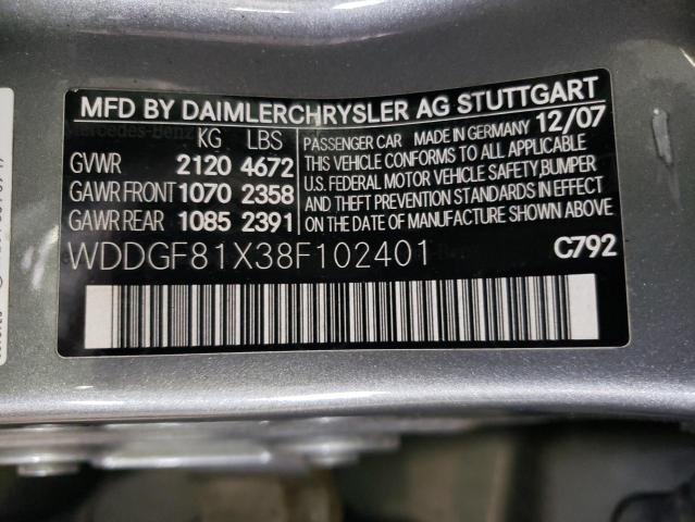 Photo 11 VIN: WDDGF81X38F102401 - MERCEDES-BENZ C 300 4MAT 