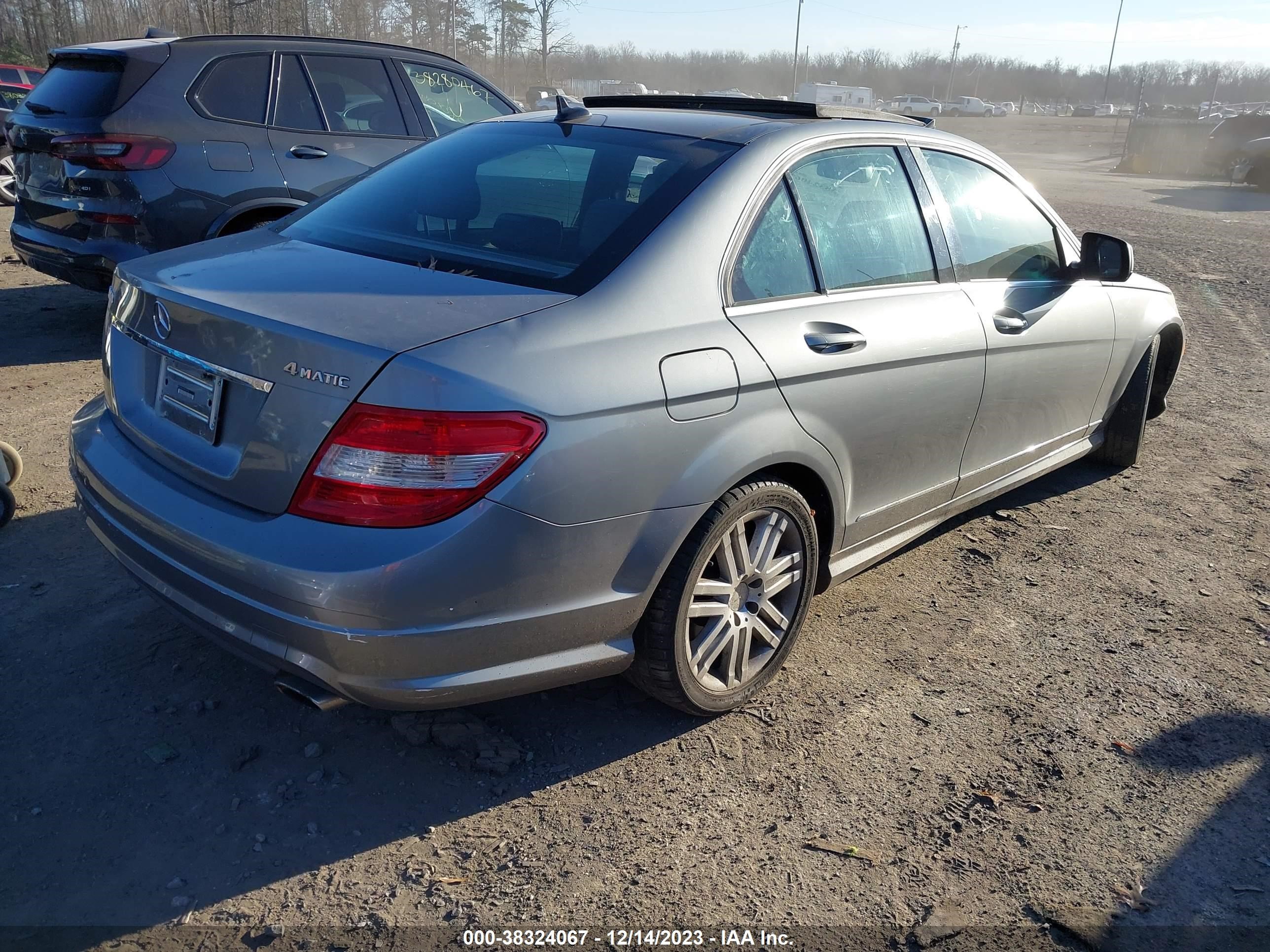 Photo 3 VIN: WDDGF81X48F144169 - MERCEDES-BENZ C-KLASSE 