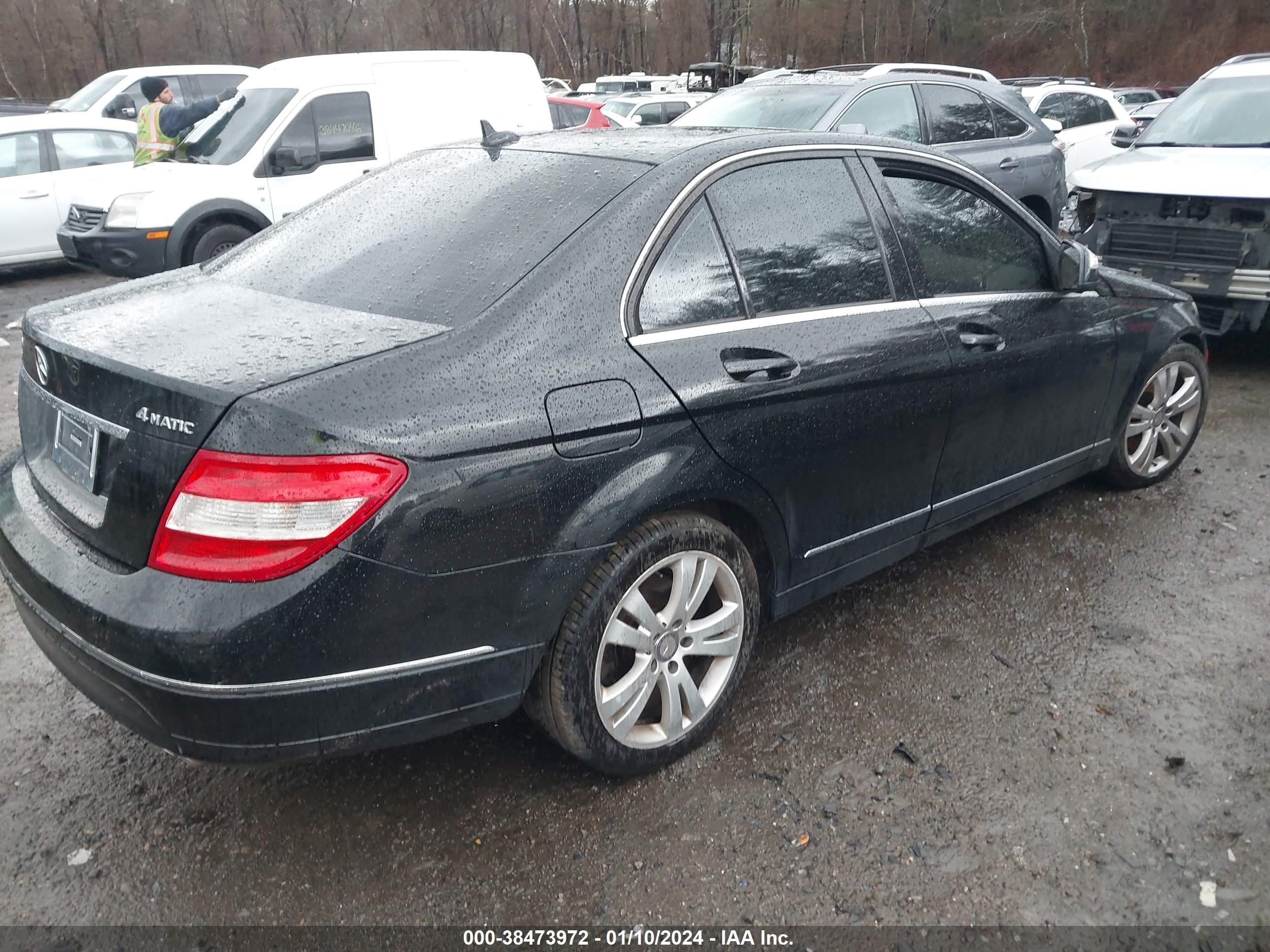 Photo 3 VIN: WDDGF81X68F162687 - MERCEDES-BENZ C-KLASSE 