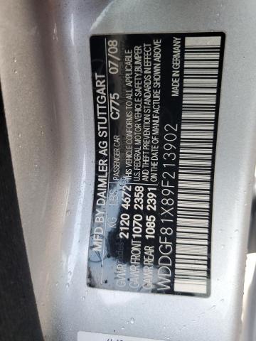 Photo 12 VIN: WDDGF81X89F213902 - MERCEDES-BENZ C 300 4MAT 