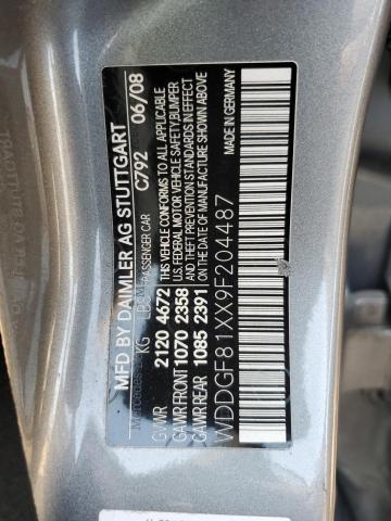 Photo 11 VIN: WDDGF81XX9F204487 - MERCEDES-BENZ C 300 4MAT 