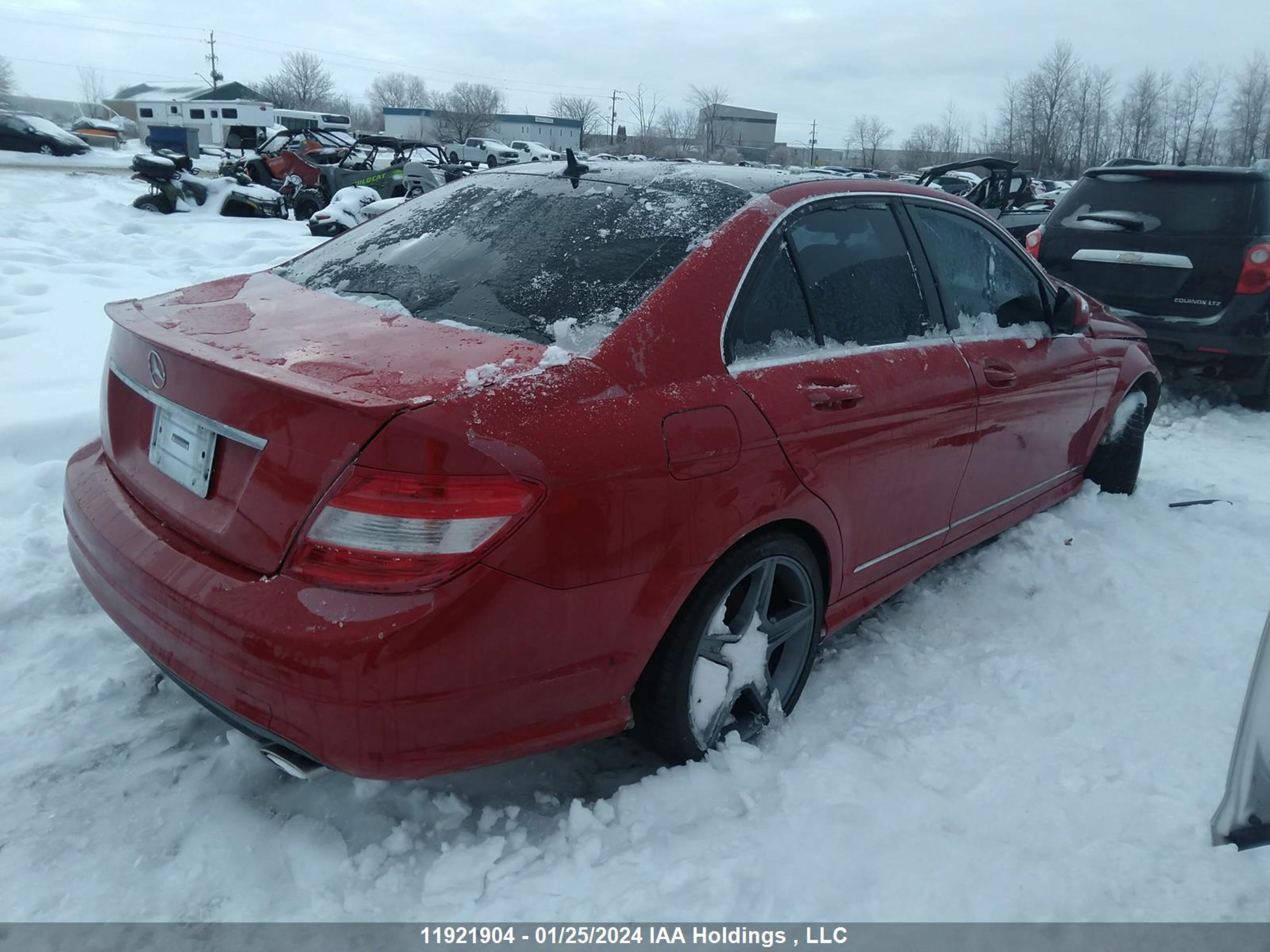 Photo 3 VIN: WDDGF85X28F159635 - MERCEDES-BENZ C-KLASSE 