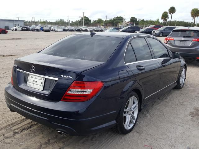 Photo 3 VIN: WDDGF8AB0DR248218 - MERCEDES-BENZ C 300 4MAT 