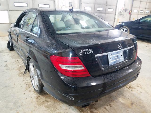 Photo 2 VIN: WDDGF8AB0DR250664 - MERCEDES-BENZ C300 4 MAT 