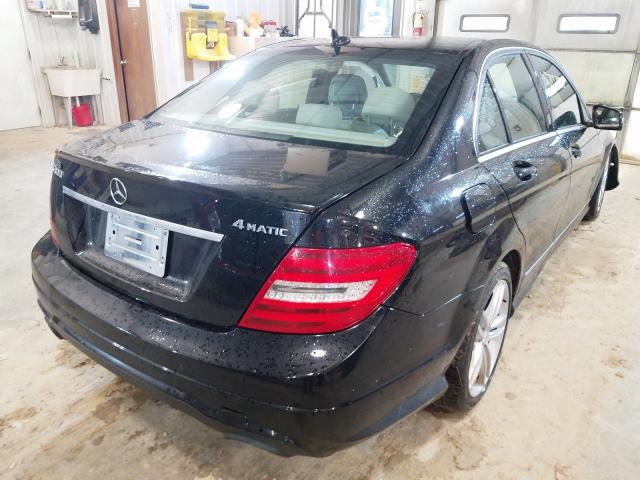 Photo 3 VIN: WDDGF8AB0DR250664 - MERCEDES-BENZ C300 4 MAT 