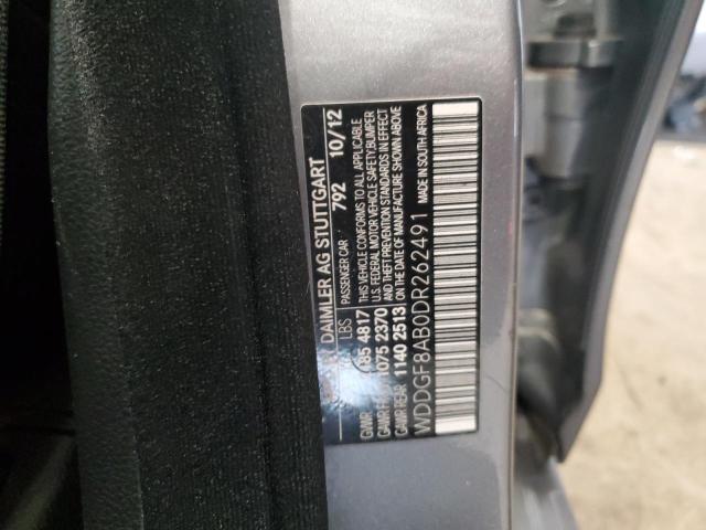 Photo 12 VIN: WDDGF8AB0DR262491 - MERCEDES-BENZ C 300 4MAT 