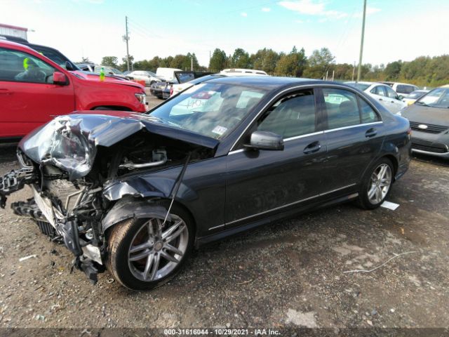 Photo 1 VIN: WDDGF8AB0EA893726 - MERCEDES-BENZ C-CLASS 