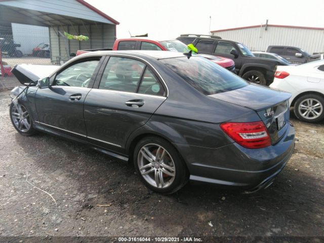 Photo 2 VIN: WDDGF8AB0EA893726 - MERCEDES-BENZ C-CLASS 