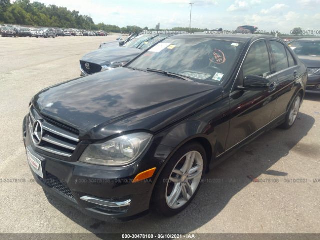 Photo 1 VIN: WDDGF8AB0EA928443 - MERCEDES-BENZ C-CLASS 