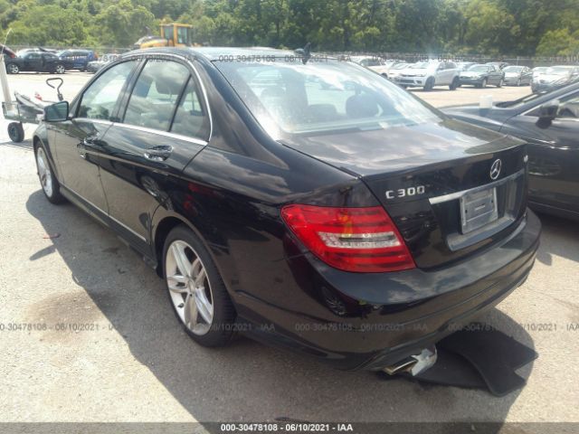 Photo 2 VIN: WDDGF8AB0EA928443 - MERCEDES-BENZ C-CLASS 