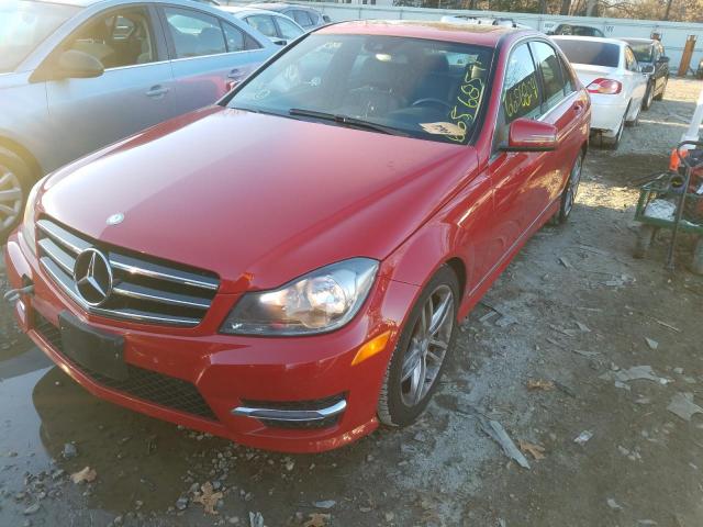 Photo 1 VIN: WDDGF8AB0EA942360 - MERCEDES-BENZ C 300 4MAT 