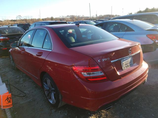 Photo 2 VIN: WDDGF8AB0EA942360 - MERCEDES-BENZ C 300 4MAT 