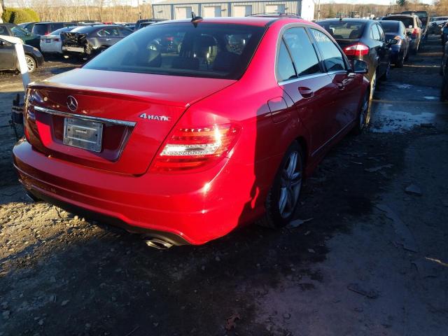 Photo 3 VIN: WDDGF8AB0EA942360 - MERCEDES-BENZ C 300 4MAT 