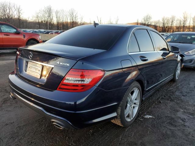 Photo 2 VIN: WDDGF8AB0EG177891 - MERCEDES-BENZ C 300 4MAT 