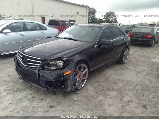 Photo 1 VIN: WDDGF8AB0ER321198 - MERCEDES-BENZ C-CLASS 