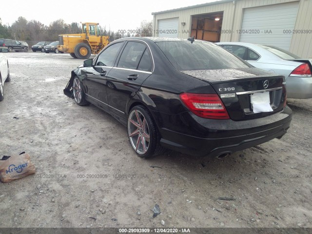 Photo 2 VIN: WDDGF8AB0ER321198 - MERCEDES-BENZ C-CLASS 