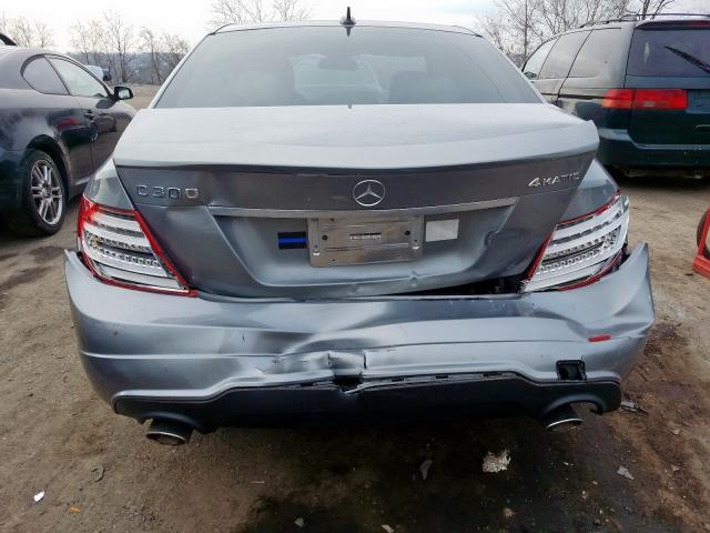 Photo 8 VIN: WDDGF8AB1DG102907 - MERCEDES-BENZ C 300 4MAT 